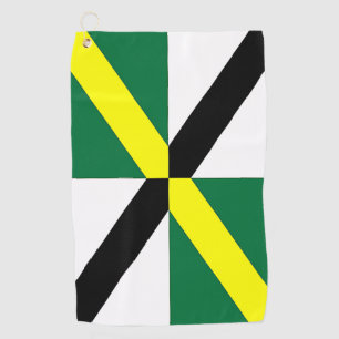 Toalla de golf con bandera de Monterey City, Estad