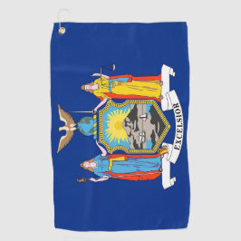 Toalla de golf con bandera de Nueva York