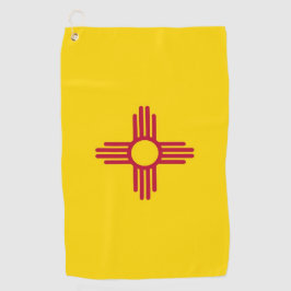 Toalla de golf con bandera de Nuevo México