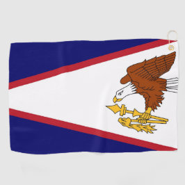 Toalla de golf con bandera de Samoa Americana, Est