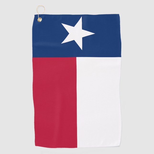 Toalla de golf con bandera de Texas, Estados Unido (Anverso)