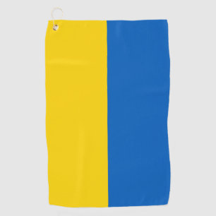 Toalla de golf con bandera de Ucrania