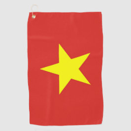 Toalla de golf con bandera de Vietnam