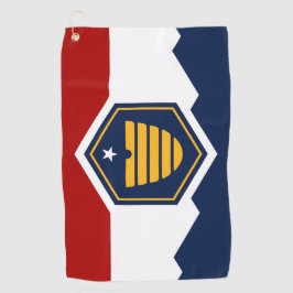 Toalla de golf con la nueva bandera de Utah, EE. U