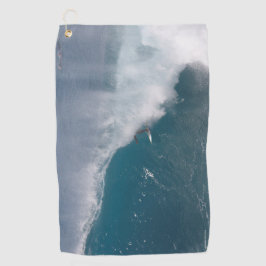 Toalla de golf con surf