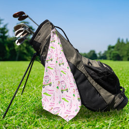 Toalla De Golf Concienciación sobre el cáncer de mama en paciente