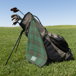 Toalla De Golf Condado de Irlanda Dublín Tartan Personalizado