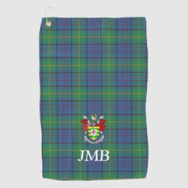 Toalla De Golf Condado irlandés de Donegal Tartan Personalizado