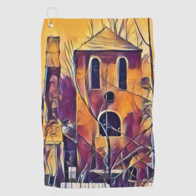 TOALLA DE GOLF CONSTRUCCIÓN DE INGLATERRA VICTORIANA (Anverso)