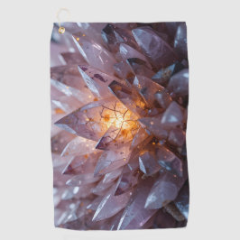 Toalla De Golf Corazón de cristal radiante