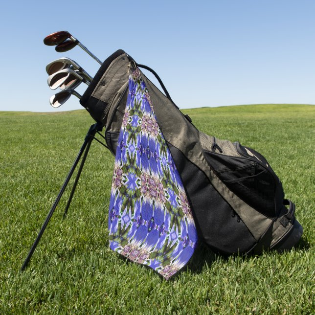 TOALLA DE GOLF CORNFLOWERS (Verde)