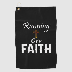 Toalla De Golf Corriendo con Faith Runner
