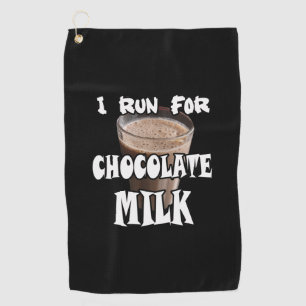 Toalla De Golf Corro por Leche de Chocolate Corriendo