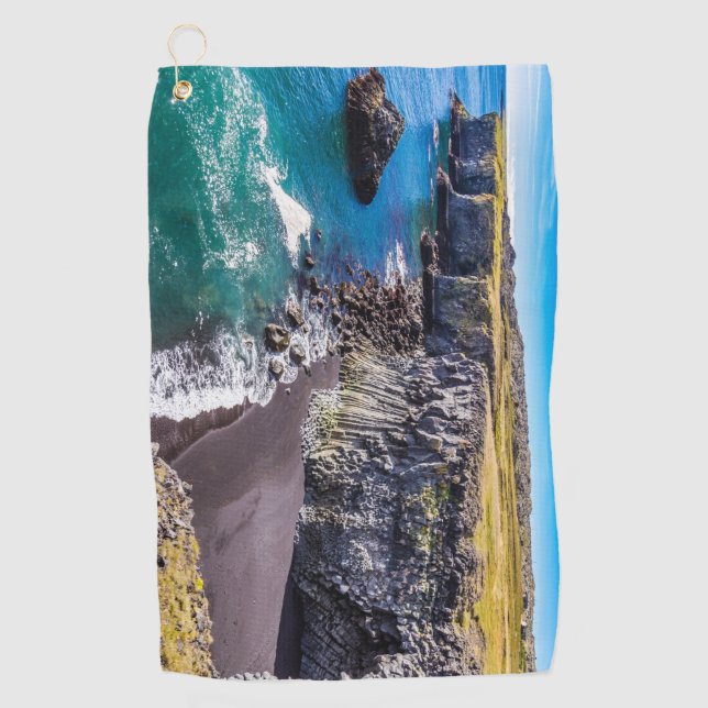 Toalla De Golf Costa Hellnahraun, Islandia (Anverso)