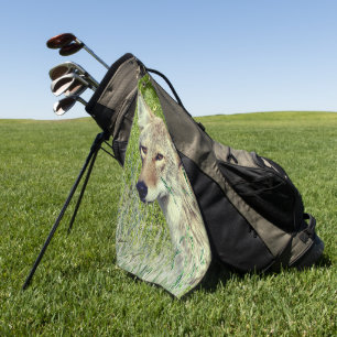 Toalla De Golf Coyote de animales salvajes