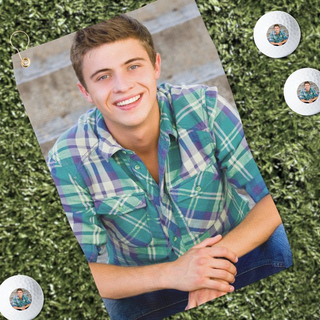 Toalla De Golf Crea tu Propia Foto (Create your Own Photo Golf Towel )