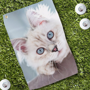 Toalla De Golf Crea tu propia foto de mascota