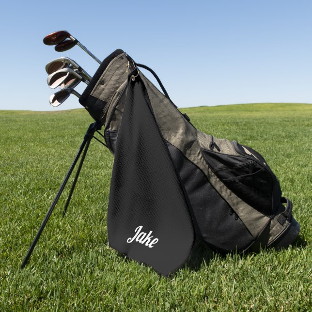 Toalla De Golf Crea tu propio golf personalizado (Verde)
