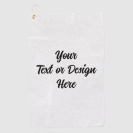 Toalla De Golf Crear el propio