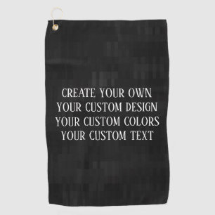 Toalla De Golf Crear su propio diseño personalizado
