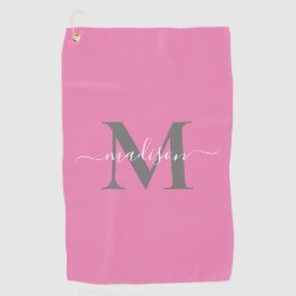 Toalla De Golf Crear su propio monograma personalizado