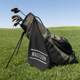 Toalla De Golf Crear su propio nombre personalizado