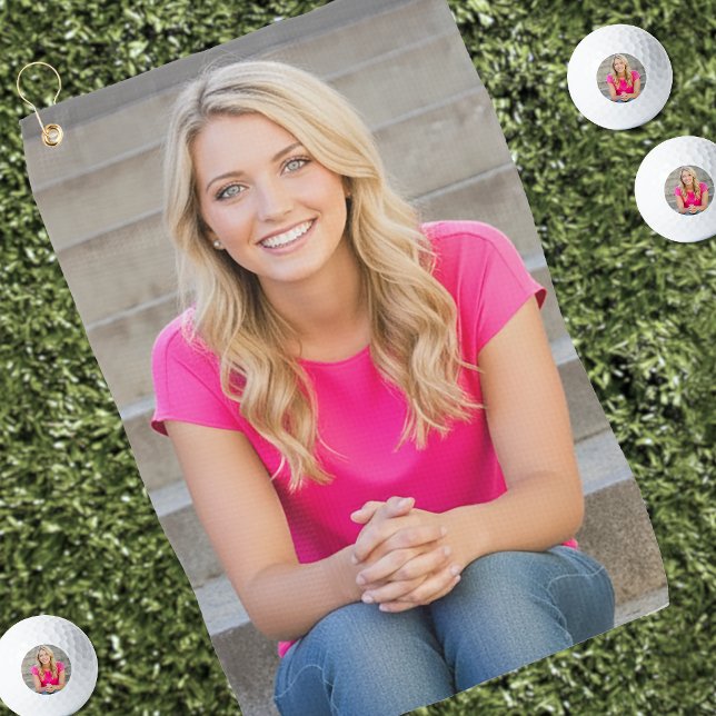 Toalla De Golf Create your Own Photo (Create your Own Photo Golf Towel)