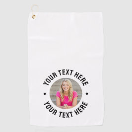 Toalla De Golf Create your Own Photo