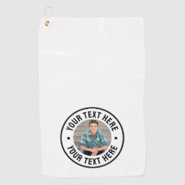 Toalla De Golf Create your Own Photo