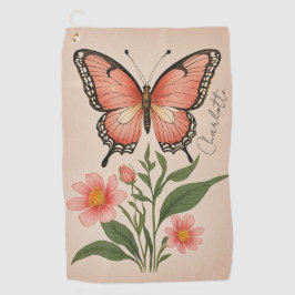 Toalla De Golf Crimson Serenade Personalizada