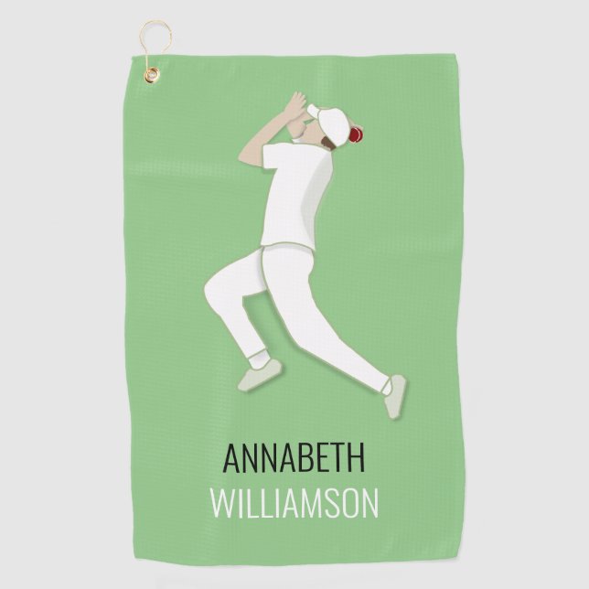 Toalla De Golf Críquet (Anverso)