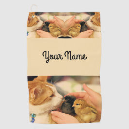 Toalla De Golf Cuadros