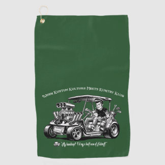 Toalla De Golf Cuando la Kustom Kultura se Encuentra con las Konv