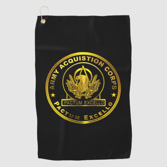 Toalla De Golf Cuerpo de Adquisiciones (Anverso)