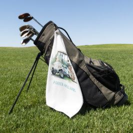 Toalla De Golf Cumpleaños de los Adultos Golf