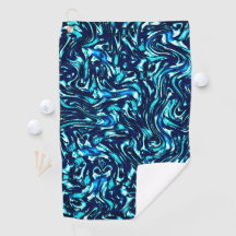 Curvas de azul y cian estropeadas