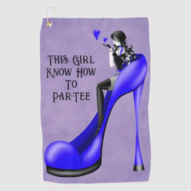 Toalla De Golf Custom Fashion Diva  (Anverso)