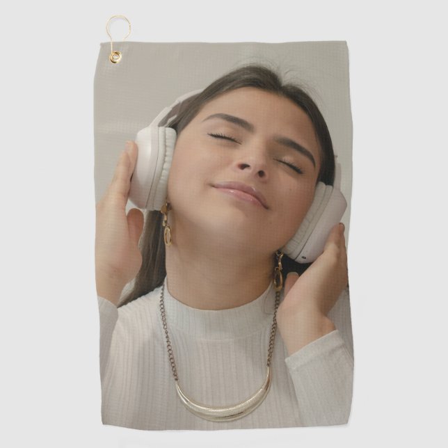 Toalla De Golf Custom Full Photo Modern  (Anverso)