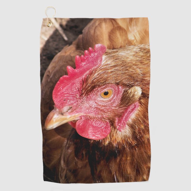 TOALLA DE GOLF CUTE CHICKEN (Anverso)