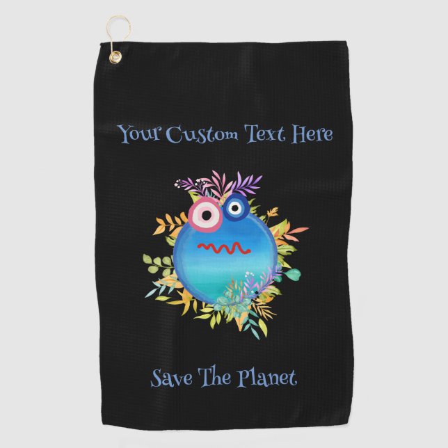 Toalla De Golf Cuto colorido (Anverso)