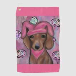 Toalla De Golf Dachshund