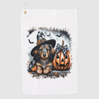 Toalla De Golf Dachshund Dog Halloween