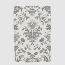 Damasceno Floral Victoriano Blanco Vintage