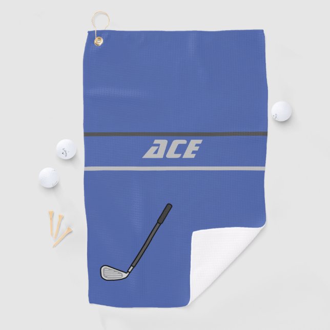Toalla de golf de Ace (In situ)
