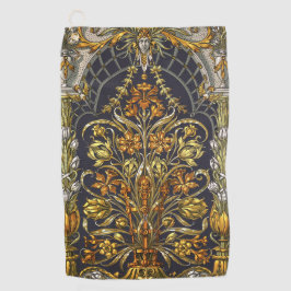 Toalla de golf de entrada de jardín antiguo