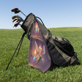 Toalla de golf de hadas divertidas