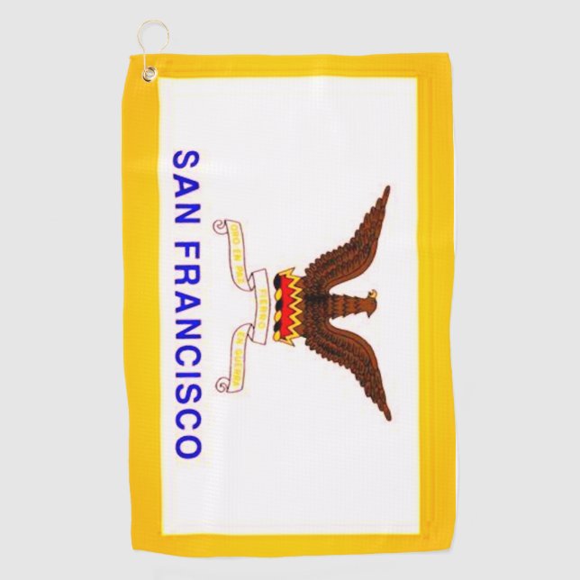 Toalla de golf de la ciudad de San Francisco  (Anverso)