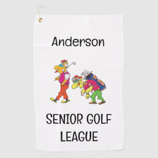 Toalla de golf de la Liga Superior de Golf