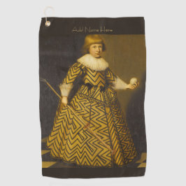 Toalla de golf de vintage personalizada