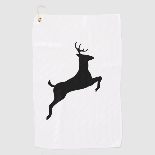 Toalla De Golf Deer Buck (Anverso)